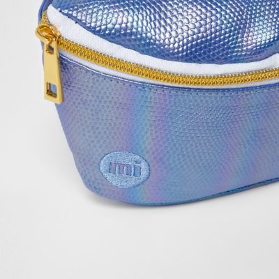 Girls blue Mi-Pac iridescent mermaid bum bag